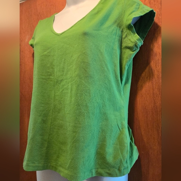Newport News Green Short Sleeve Tee SzL - Picture 3 of 6